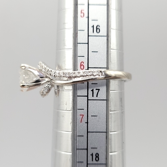 14K Gabriel & Co engagement ring - Picture 7 of 14